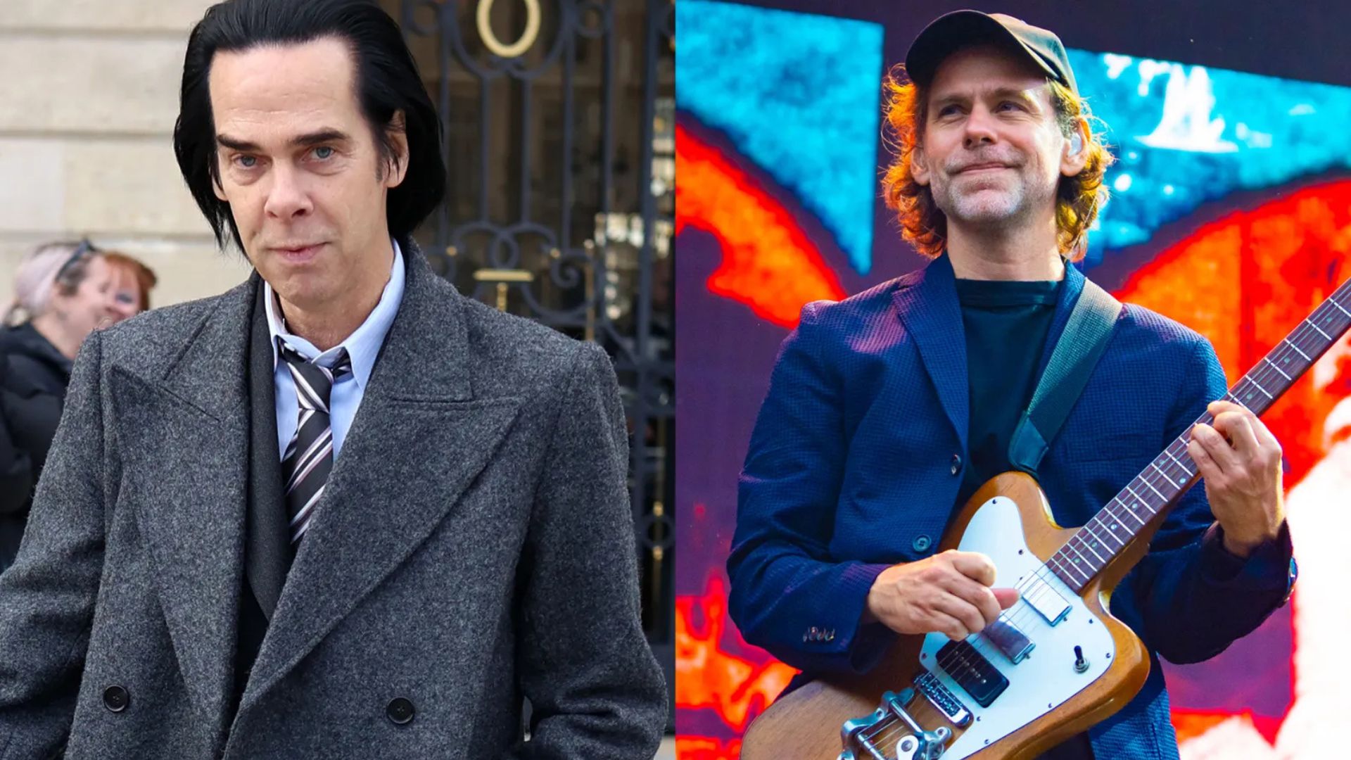 Nick Cave e Bryce Dessner, da banda The National