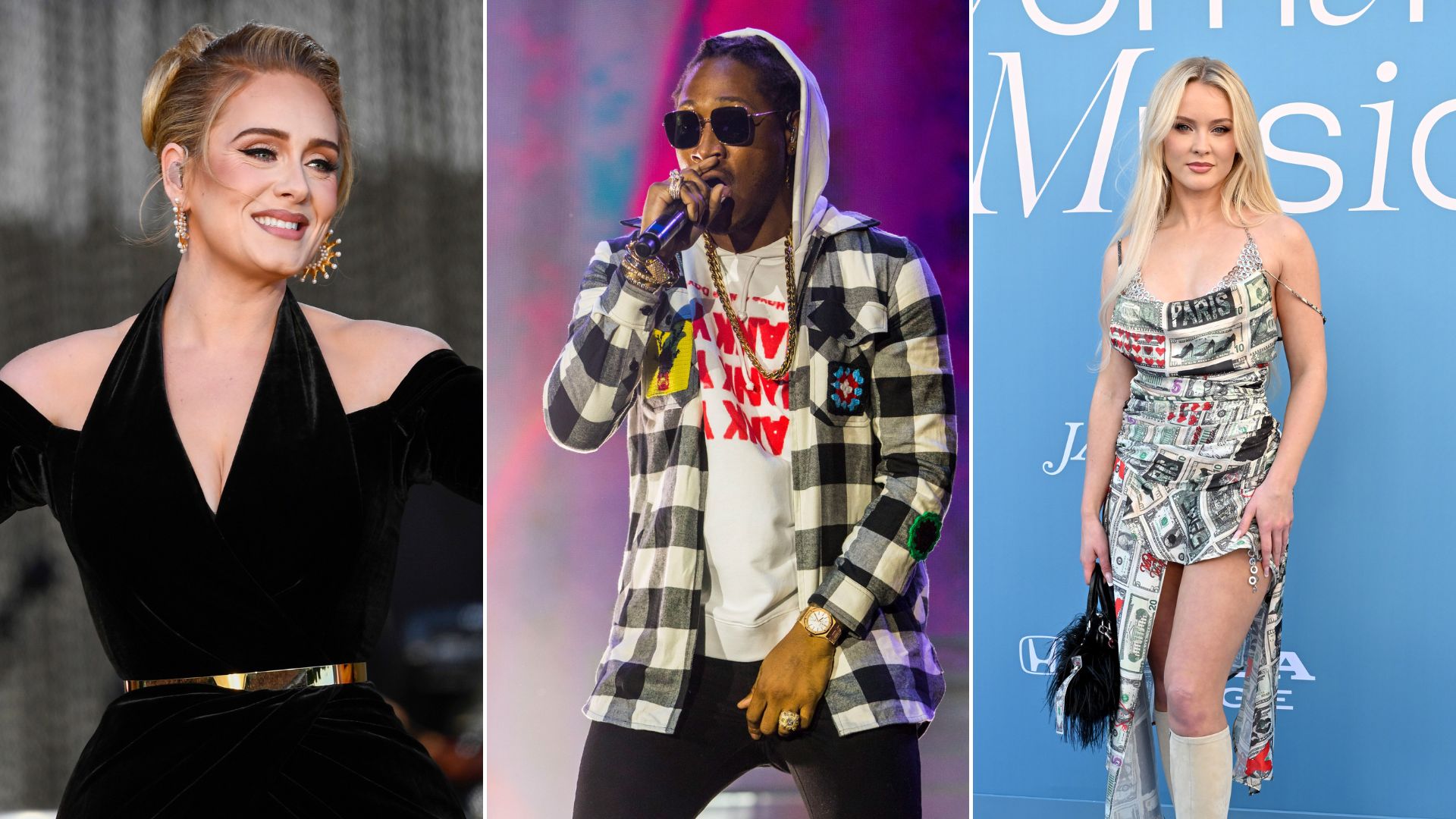 Adele, Future e Zara Larsson