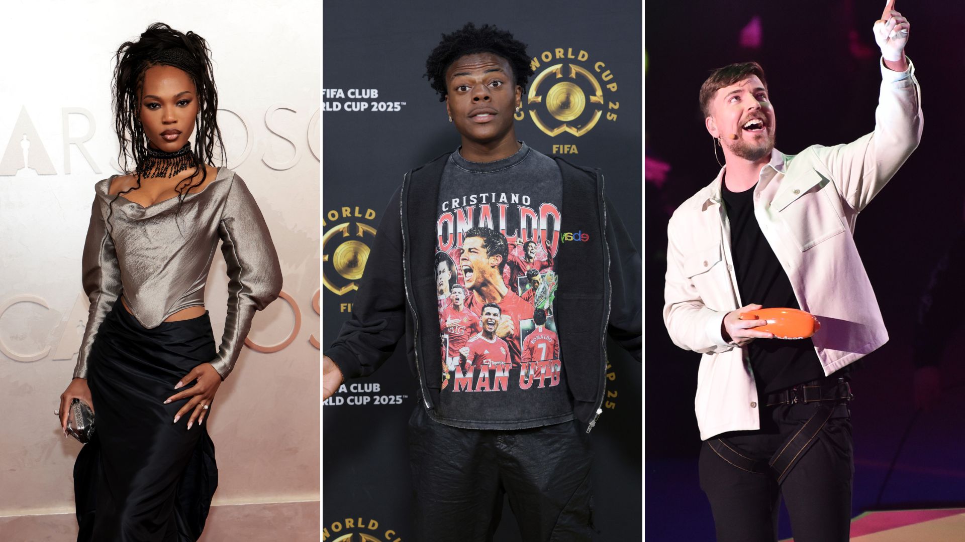 Quenlin Blackwell, IShowSpeed e MrBeast estão entre os criadores mais influentes de 2025, segundo a Rolling Stone