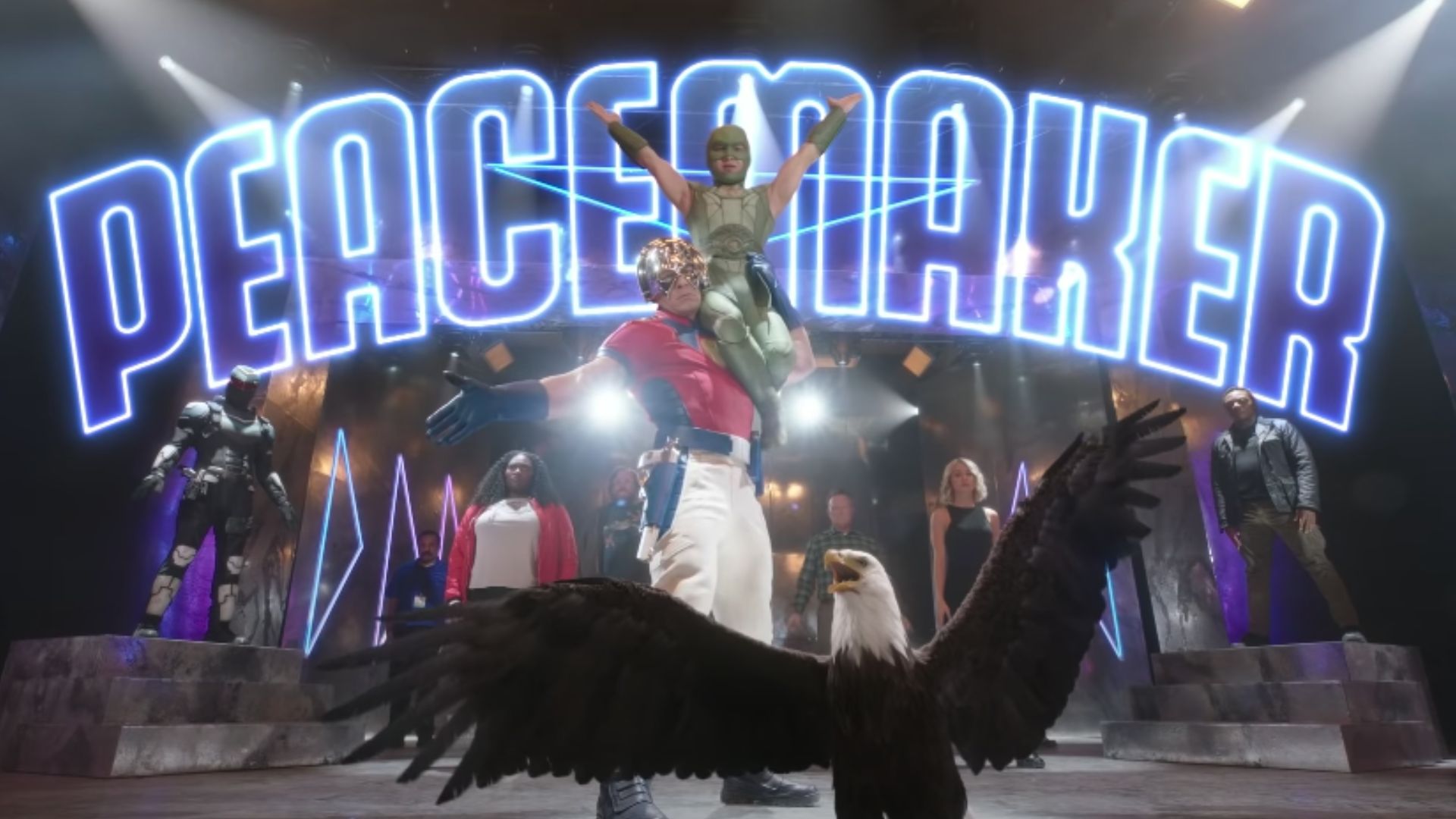 A cena de abertura da 1ª temporada de 'Pacificador' foi um dos grandes destaques da série