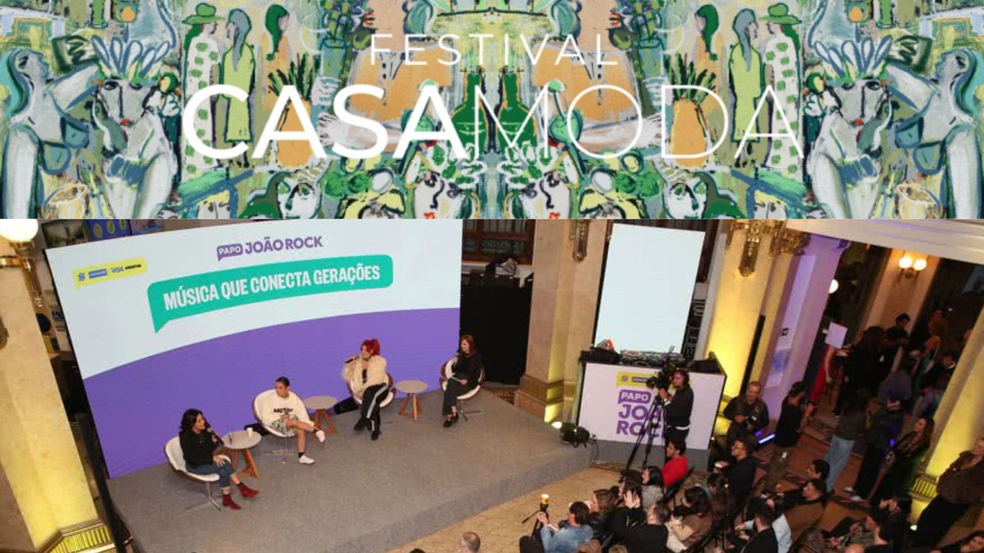 Papo João Rock estreia no Festival CASAMODA com painel sobre moda e música