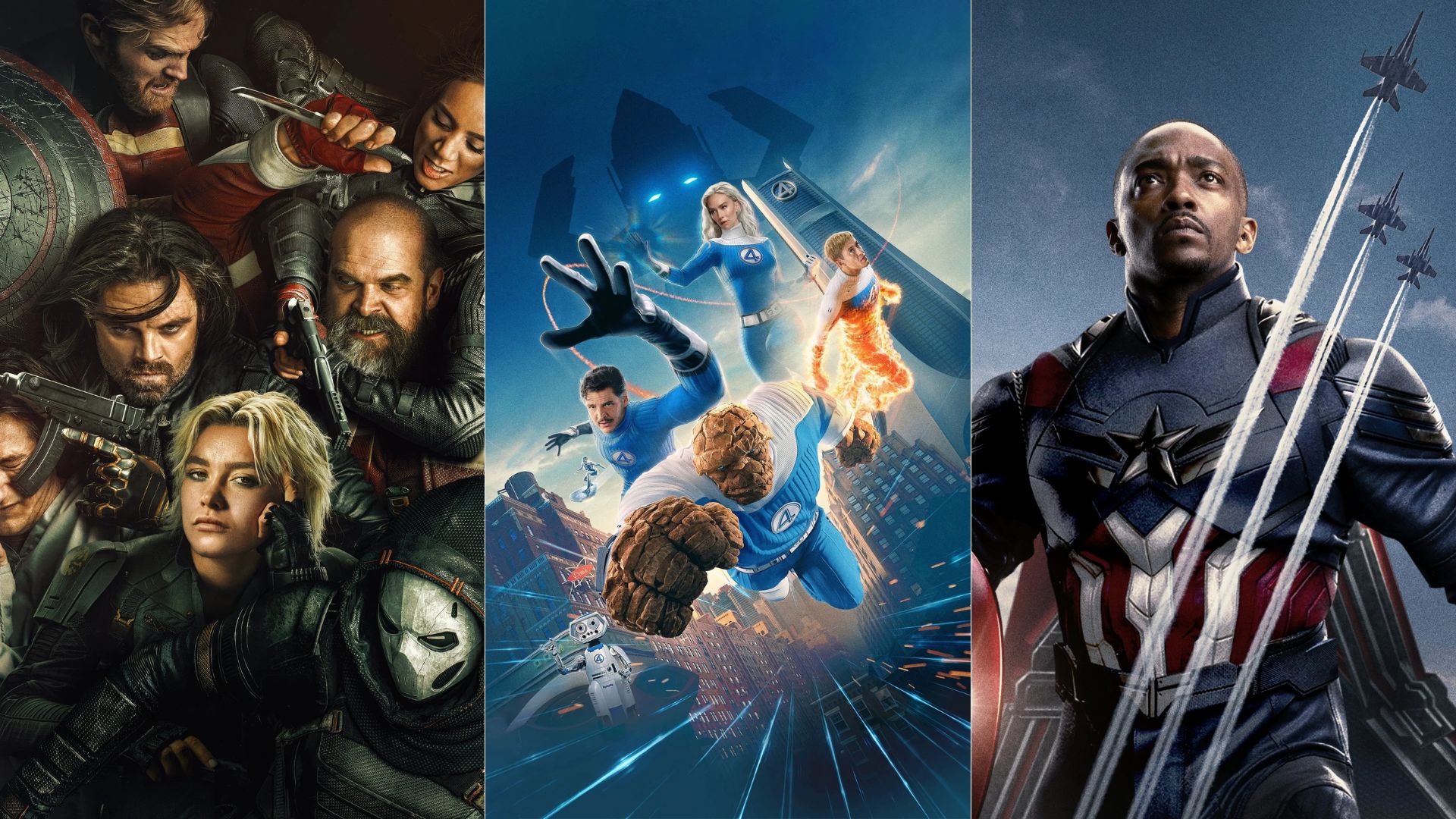 Quarteto Fantástico: Primeiros Passos está perto de superar Thunderbolts* e Capitão América: Admirável Mundo Novo