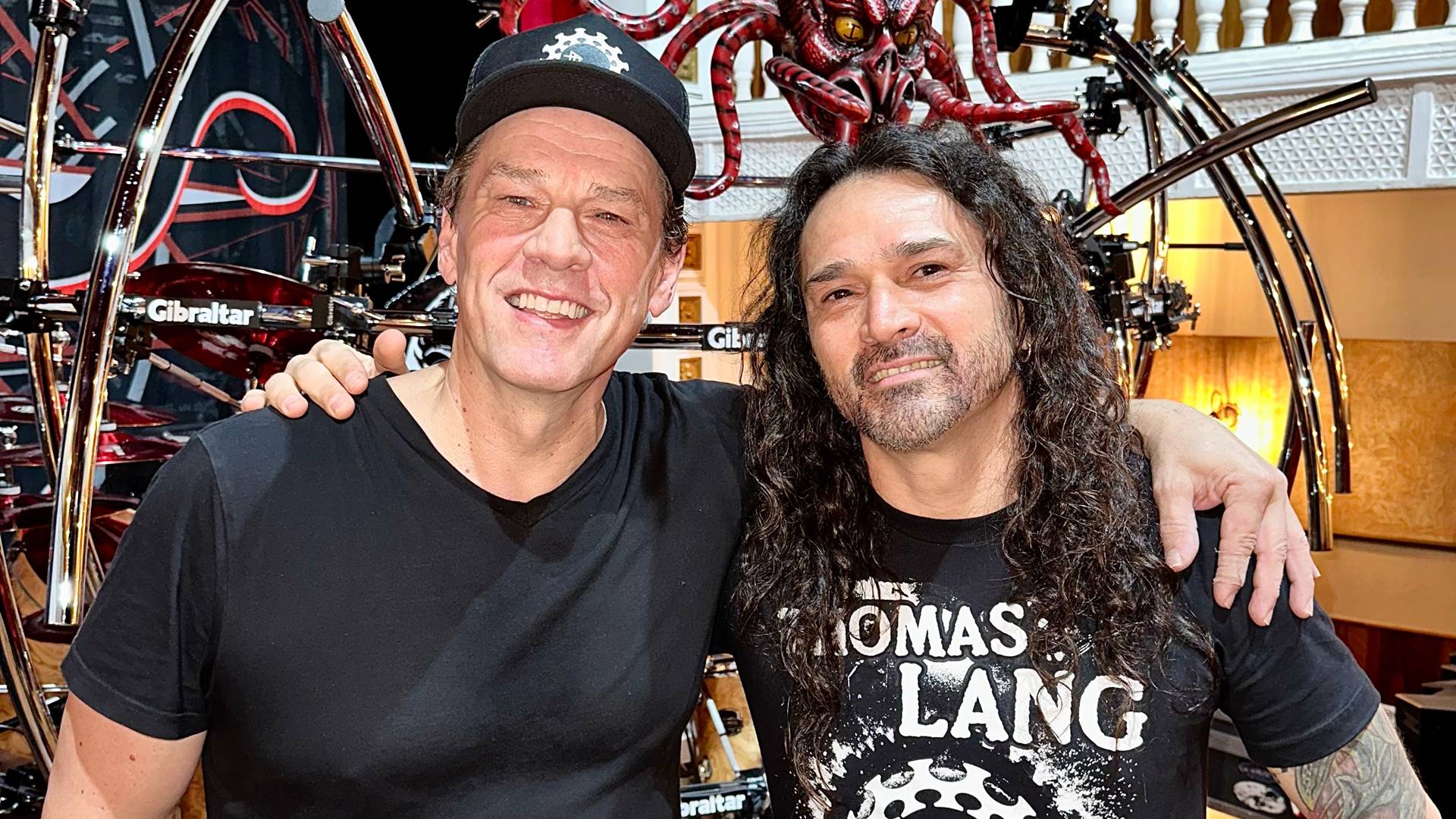 Thomas Lang e Aquiles Priester