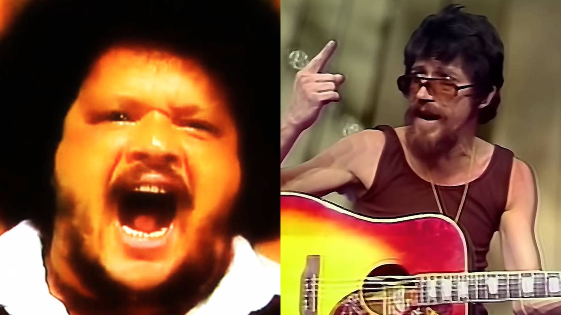 Tim Maia e Raul Seixas na década de 1970