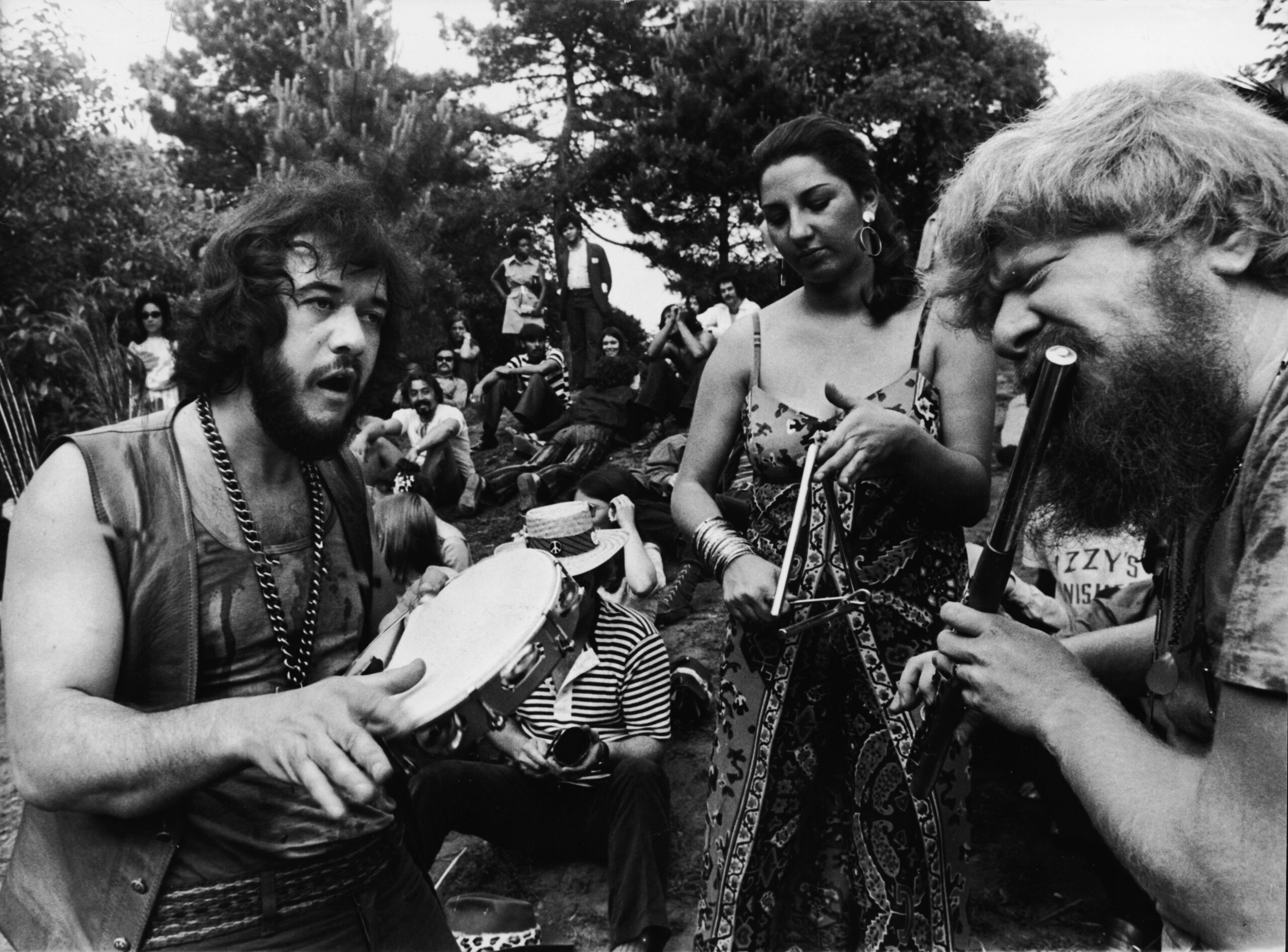 Airto Moreira, Flora Purim e Hermeto Pascoal em 1970