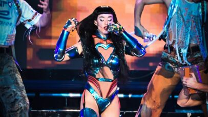 Katy Perry em show no The Town 2025 (Foto: Ellen Artie @ellenartie)