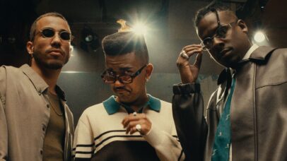 imagem dos cantores que compoem o grupo Os Garotin