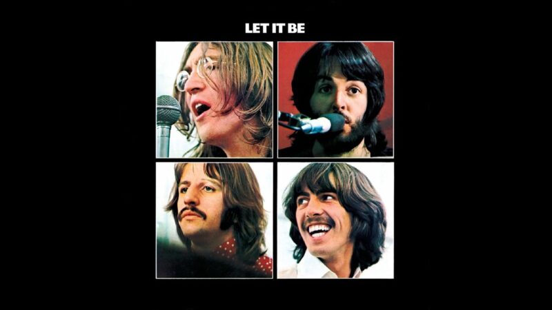 Beatles na capa do álbum Let It Be (Foto: divulgação)