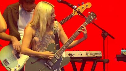 Duda Beat com guitarra signature de Chris Cornell