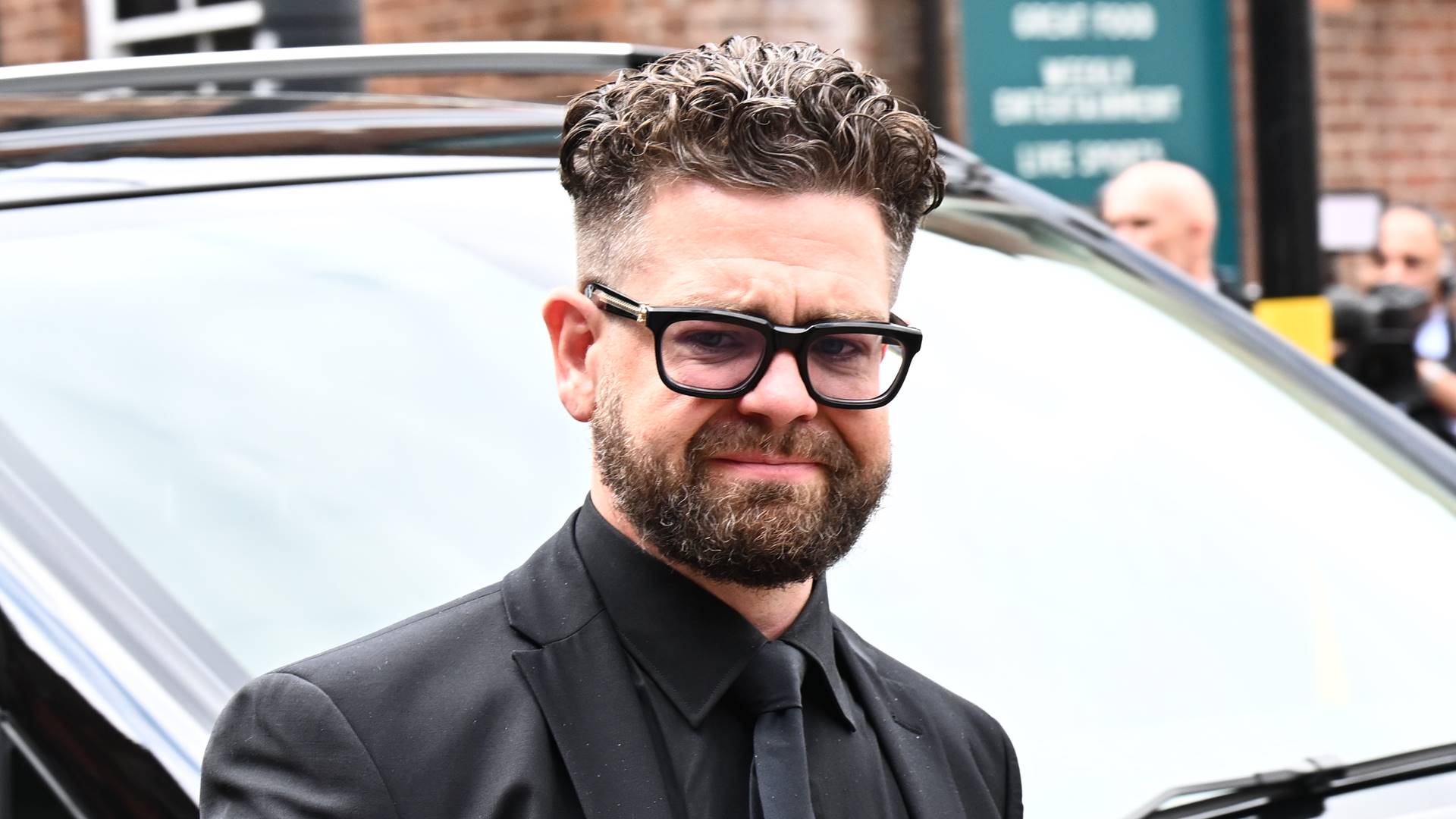 Jack Osbourne no cortejo fúnebre do pai, Ozzy Osbourne
