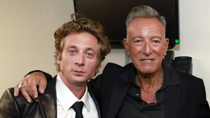 Jeremy Allen White e Bruce Springsteen em 2025