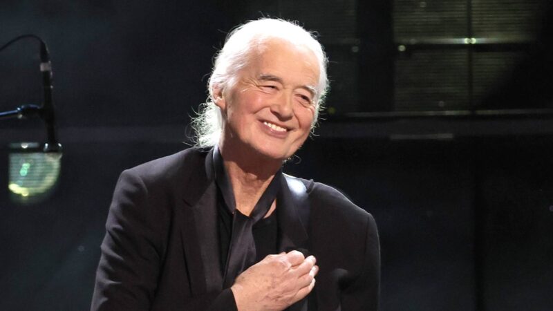 Jimmy Page, guitarrista do Led Zeppelin, em 2023 (Foto: Kevin Mazur / Getty Images for The Rock and Roll Hall of Fame)
