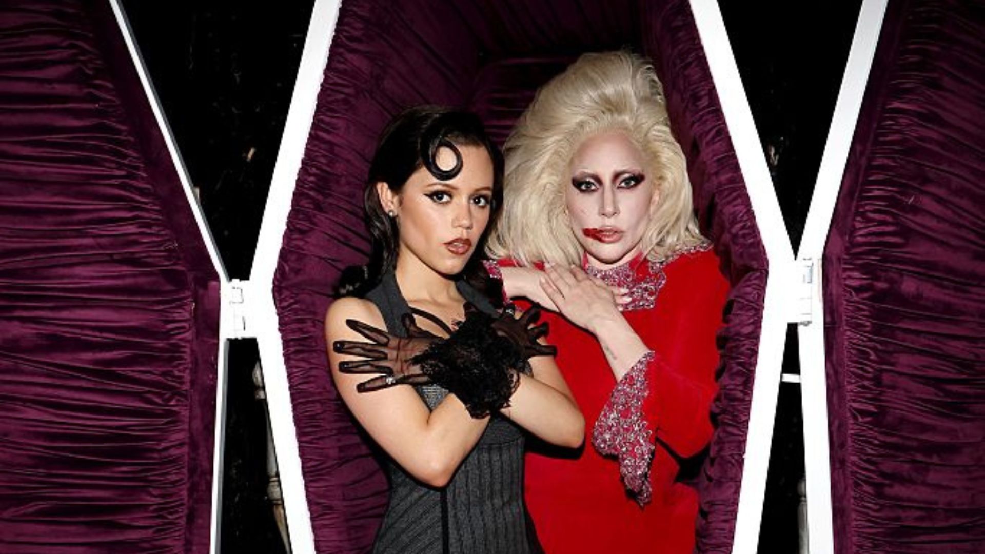 Netflix revela primeira imagem oficial de Lady Gaga em 'Wandinha'