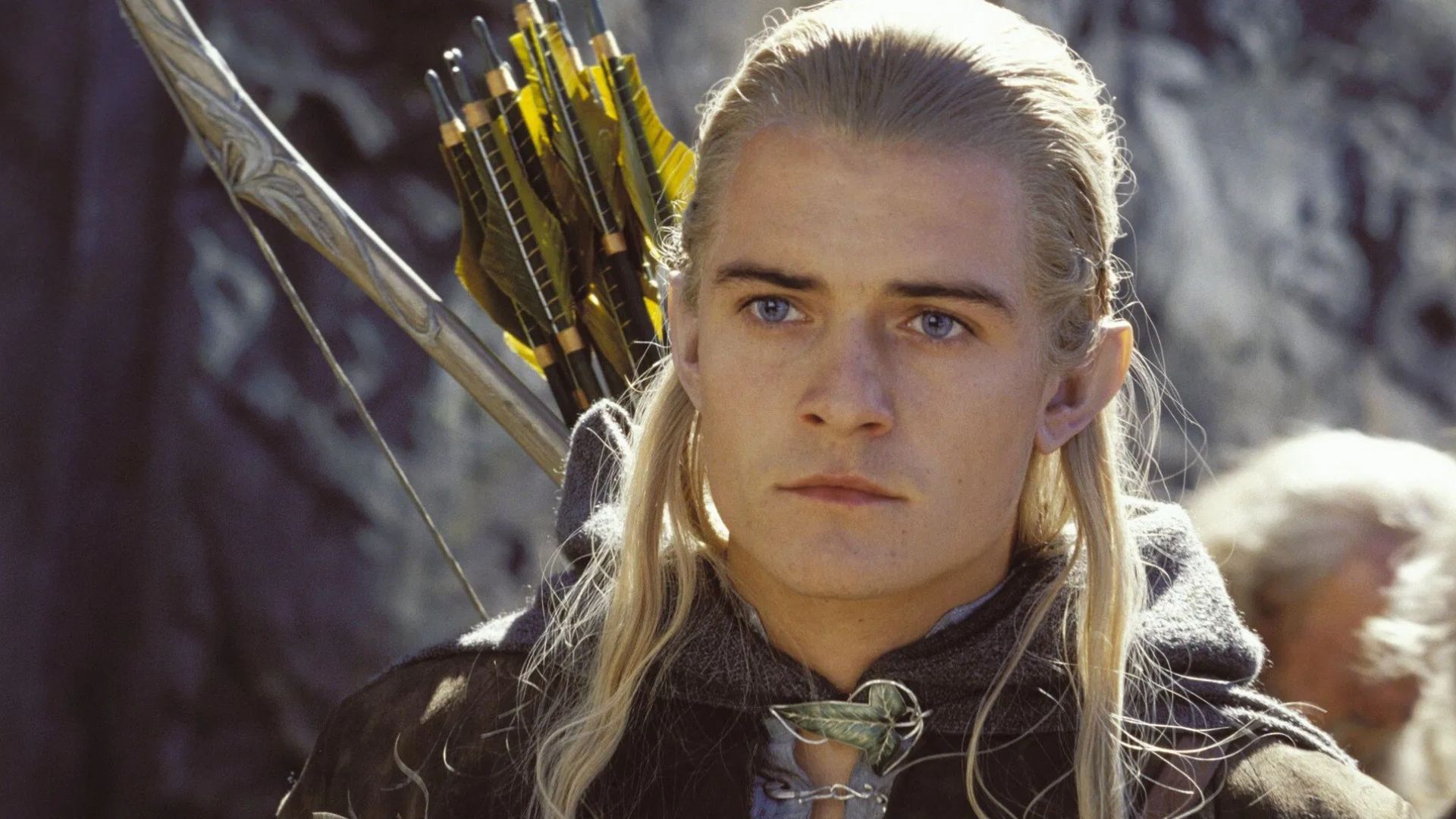Orlando Bloom como Legolas em O Senhor dos Anéis: As Duas Torres (2002)