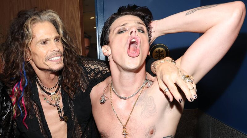 Steven Tyler e Yungblud - Foto: Kevin Mazur / Getty Images for MTV