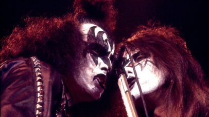 Gene Simmons e Ace Frehley (Foto: Paul Natkin/Getty Images)