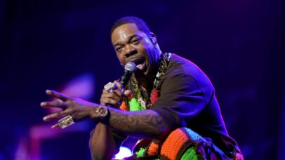 Busta Rhymes durante show