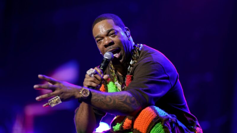 Busta Rhymes durante show
