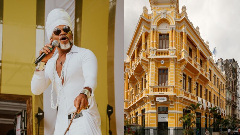 Carlinhos Brown e Claude Troisgros se unem em jantar beneficente em Salvador