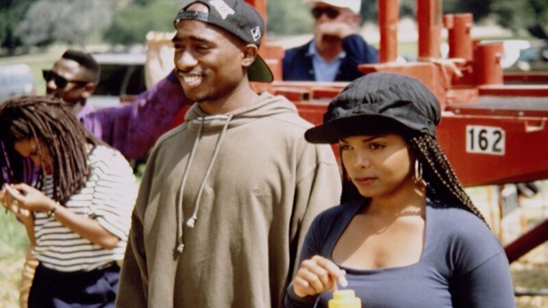 Tupac e Janet Jackson em Sem Medo no Coração (Foto: Divulgação)