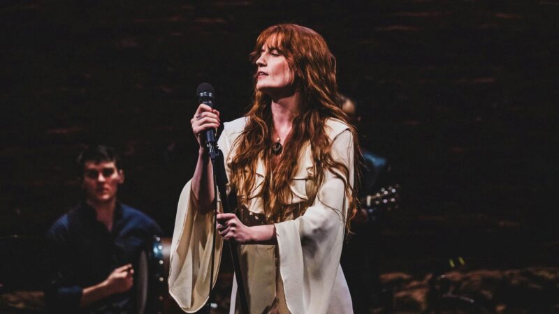 Florence Welch no Rolling Stone Interview Live (Foto: Sacha Lecca/Rolling Stone)