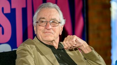 Robert De Niro, que se manifestou contra Donald Trump