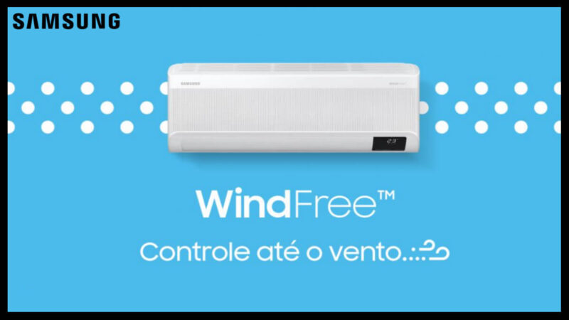 Oferta do dia: desconto de 49% no ar condicionado WindFree da Samsung