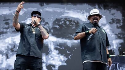 B-Real e Sen Dog do Cypress Hill em 2025 (Foto: Aldara Zarraoa / Redferns)