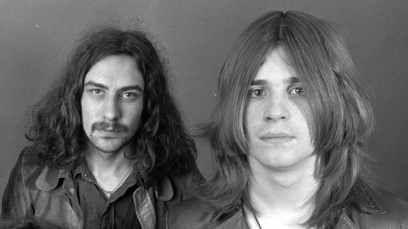 Bill Ward e Ozzy Osbourne, do Black Sabbath, em 1970
