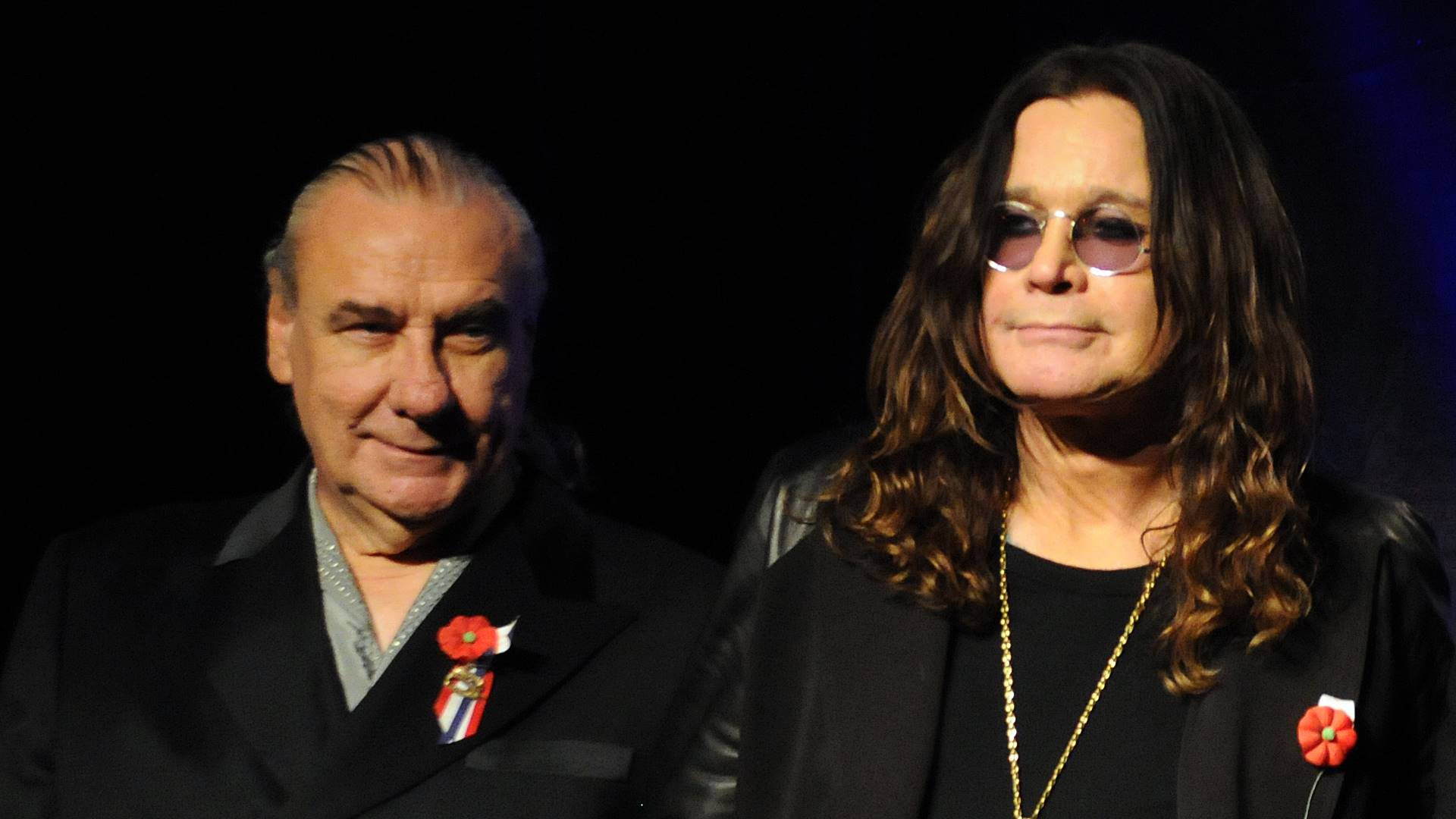 Bill Ward e Ozzy Osbourne, do Black Sabbath, em 2011