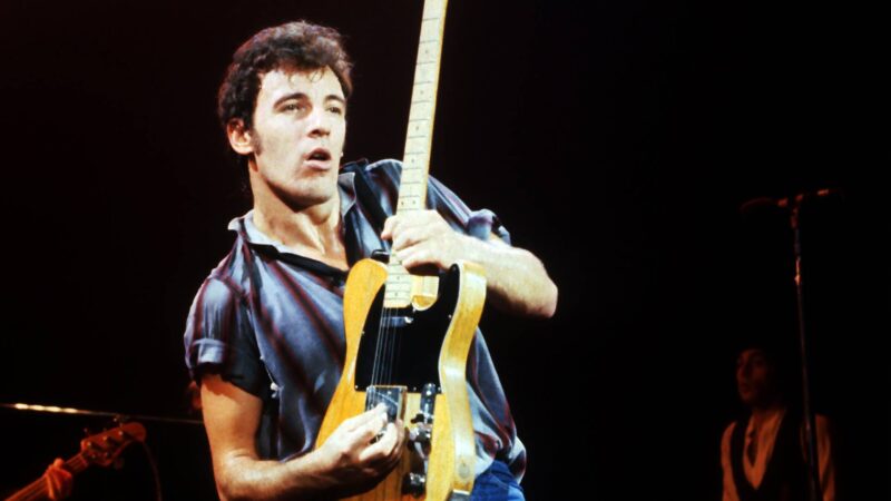 Bruce Springsteen ao vivo no Winterland, San Francisco, Califórnia, 1978. (Foto: Larry Hulst / Michael Ochs Archives / Getty Images)