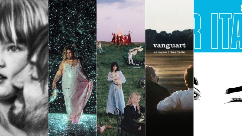 Capas de: Tame Impala, Jup do Bairro, The Last Dinner Party, Vanguart e Bar Italia