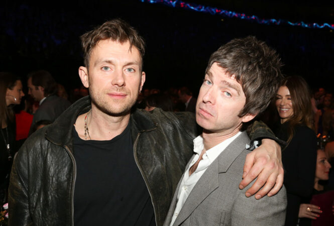 Damon Albarn e Noel Gallagher