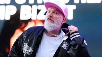 Fred Durst, vocalista do Limp Bizkit, em 2025