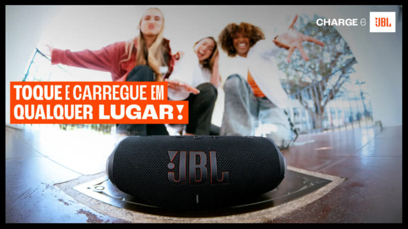 Oferta do dia: caixa de som JBL Charge 6 com desconto de 44%