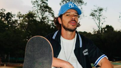 José Loreto como Chorão em filme sobre o cantor (Foto: reprodução / Instagram)