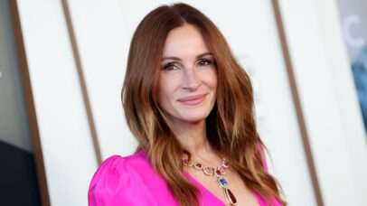 A atriz Julia Roberts em 2025