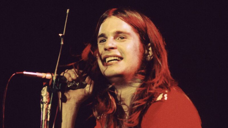 Ozzy Osbourne com o Black Sabbath em 1973 (Foto: Colin Fuller / Redferns via Getty)