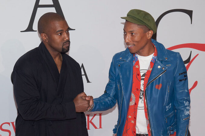 Pharrell Williams e Kanye West