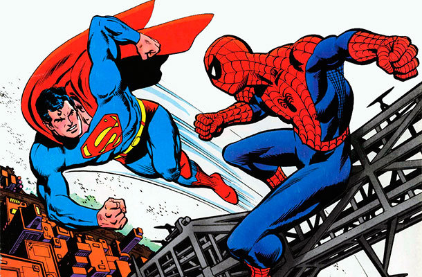 Superman e Homem-Aranha