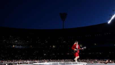 AC/DC em Melbourne (Foto: Morgan Hancock/Getty Images)