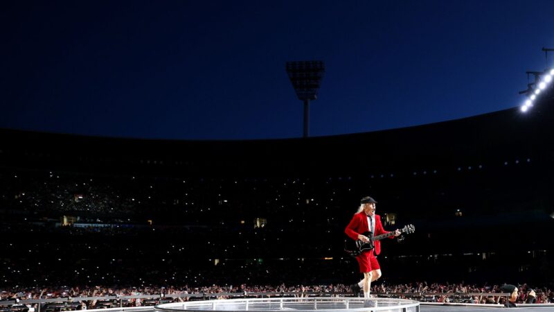 AC/DC em Melbourne (Foto: Morgan Hancock/Getty Images)