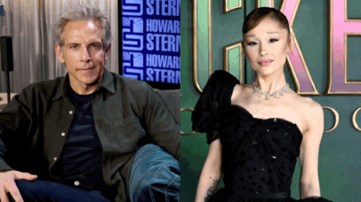 Ben Stiller e Ariana Grande, que contracenam em 'Entrando Numa Fria'