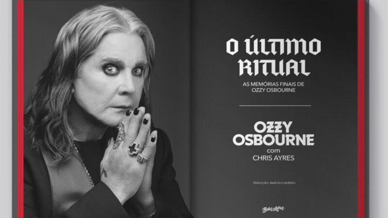 Livro "Ozzy Osbourne: o Último Ritual" (Foto: Divulgação)