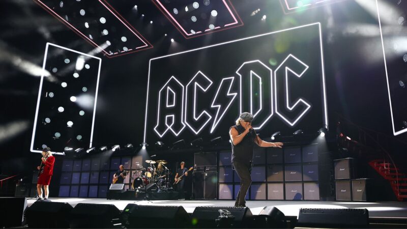 Show do AC/DC em Melbourne, Austrália, no dia 12 de novembro de 2025 (Foto: Morgan Hancock/Getty Images)