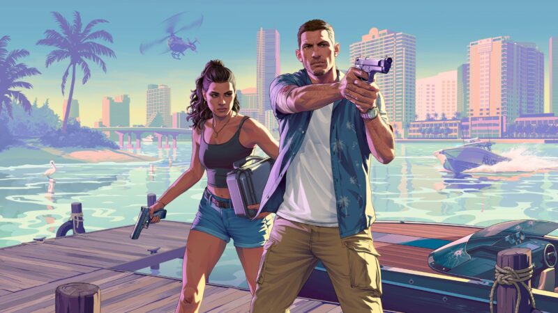 Lucia Caminos e Jason Duval são os protagonistas de GTA 6 (Foto: Divulgação)