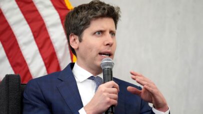 Sam Altman, CEO da OpenAI, em Washington, DC