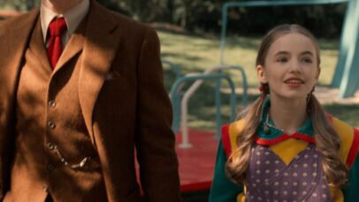 Sr. Fulano (Jamie Campbell Bower) e Nancy Wheeler (Nell Fisher) na quinta temporada de “stranger Things (Foto: Reprodução/ Netflix)