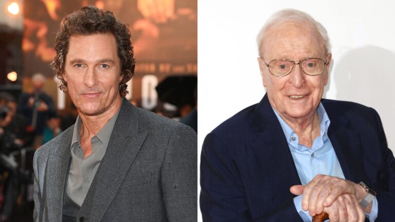 Matthew McConaughey e Michael Caine vendem o uso de suas vozes para empresa de IA