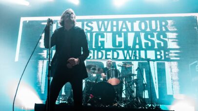 Refused durante show em São Paulo (Foto: Gustavo Diakov @xchicanox para IgorMiranda.com.br)